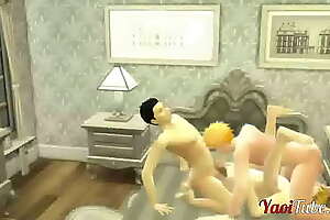 Chubi in a Orgy Chubi in a Orgy , Gangbang approximately chubi boy close by creampie in his ass and mouth - Gay Anime Porn