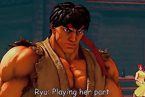 Street Fighter V: ME - Episode 3 - Chun Li vs  R  Mika (gameplay and fantasize storymode)