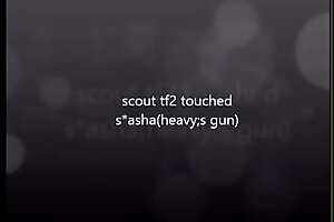 scout tf2 touched s*asha(heavy_s gun)