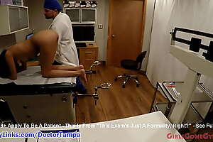 Cheer Captain Yasmine Woods Made To Undergo Sports Physical By Doctor Tampa Caught On Hidden Camera @ GirlsGoneGynoCom