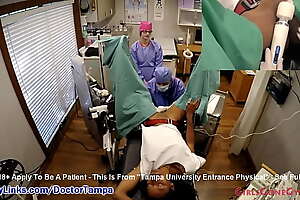Ebony Student Hottie Nikki Star's Gyno Exam Caught On Listen in Cam Overwrought Doctor Tampa and Nurse Lilly Lyle @ GirlsGoneGyno porn video ! - Tampa University Physical