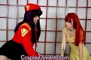 Cosplay Deviants - Asuka and Misato ( HomeMade - free sex FreeTapes co cc )