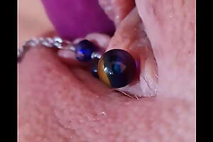 Helsbels squirting with my new piercing