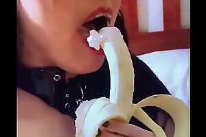 Bananas and whipped flower fun