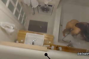 Eavesdrop cam hidden in the shower vents nut