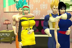 Dreadfulness Ball Porn Hentai Intercambio de Esposas Goku y Vegeta Esposas infieles y Calientes Quieren que las Folle el Amigo de su Marido NTR