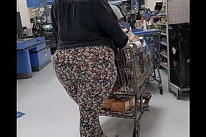 Walmart creeping we had a consult on her ass  Spot on target lady
