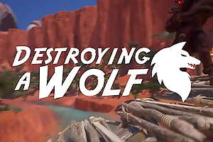 Wild Life - Destroying a Wolf [GAY/FURRY/CUM]