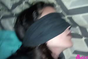 Gabbie Luna - I was tied up and blindfolded I managed to shun and it happened