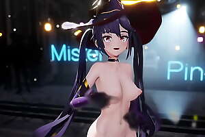 MMD hard by mister pink Genshin Impact
