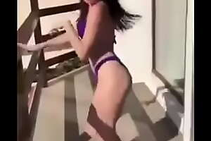 Sexy hot teen amateur girl dance twerk ass chat live cam film over loyalty 106
