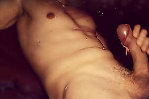 Simmering mushroom cock gets milked to a double super cumshot