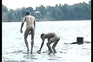Dampness gay sex on the lagoon run aground