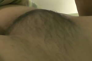 Sexymandy pumps her veined, hairy lactating, perforated breasts, and shows you her hairy armpits and big wet hairy pussy
