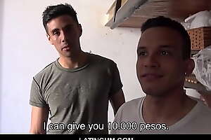 Amateur Latino Maintenance Boys Fuck Be required of Cash While On Job Site