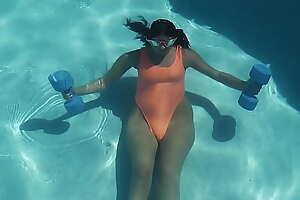 Underwater hottest limber up by Micha Gantelkina