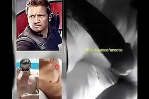 actor Jeremy Renner masturbate in vídeo