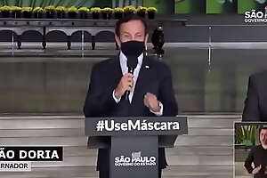 João Doria comendo o cu do Bolsonaro ao vivo