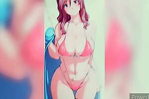 Anime doll cumshot