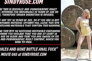 Hey bales coupled with wine bottle anal fuck coupled with prolapse
