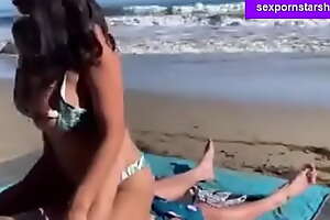 Shove around amateur gets fucked here the beach
