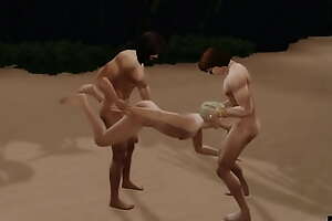 SimusSul Sexo en Playa nudista Sims 4 (Completo)