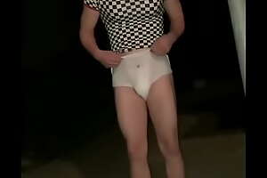 Sissyboy calumniatory in diaper made to be appropriate my self for neighbor girl