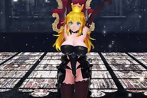 [MMD R18] Suicide Style - Bowsette