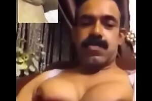 Desi uncle with big boob