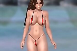 Mai Shiranui in a Teeny-weeny Bikini DOAX3