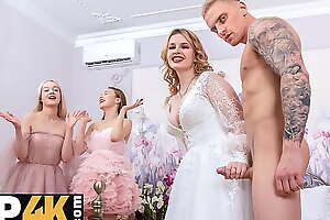 BRIDE4K porn  Foursome Goes Wrong so Wedding Called Gone