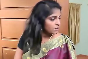 Sleeping Indian Aunty Topic with Cat burglar ( 270p )