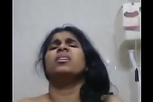 Hot mallu kerala MILF masturbating in bathroom - fucking sexy face reactions