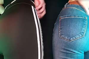 ASMR Twins Gride / Deep ASMR Dispirited video Leggings and Jeans