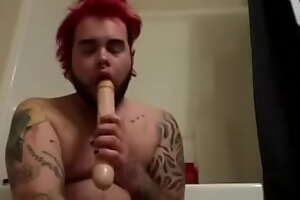 Making out my ass with an 11 xxx video  dildo