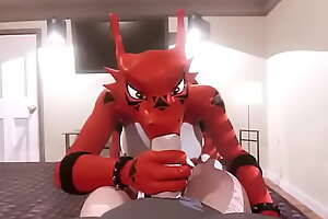 XXX video Be passed on Guilmon's breast training! - Furromantic