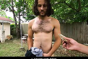 Straight Latino Musician Boy Fucked Outdoors For Cash By Filmmaker POV