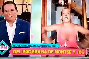 Niurka vuelve a hacerse viral tras mostrar sus senos    XXX sheet en televisión abierta!