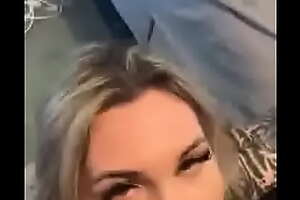 Blonde Slut Gets Cumshot On Her Face