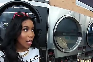 With butt ebony teen gets doggystyled