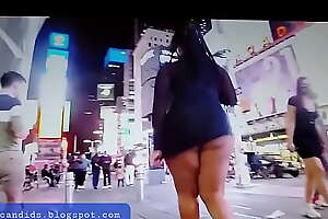 Upskirt jet-black in all directions NY