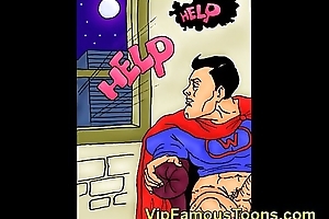 Superhero and Supergirl sex