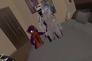 Vrchat synth, human and furry