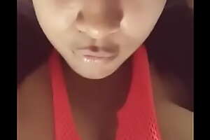 Nigeria beauty riding the cock at bottom cam